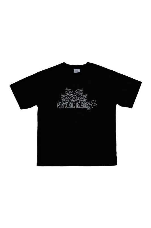 NEVERGREENZZZ T-SHIRT (BLACK)