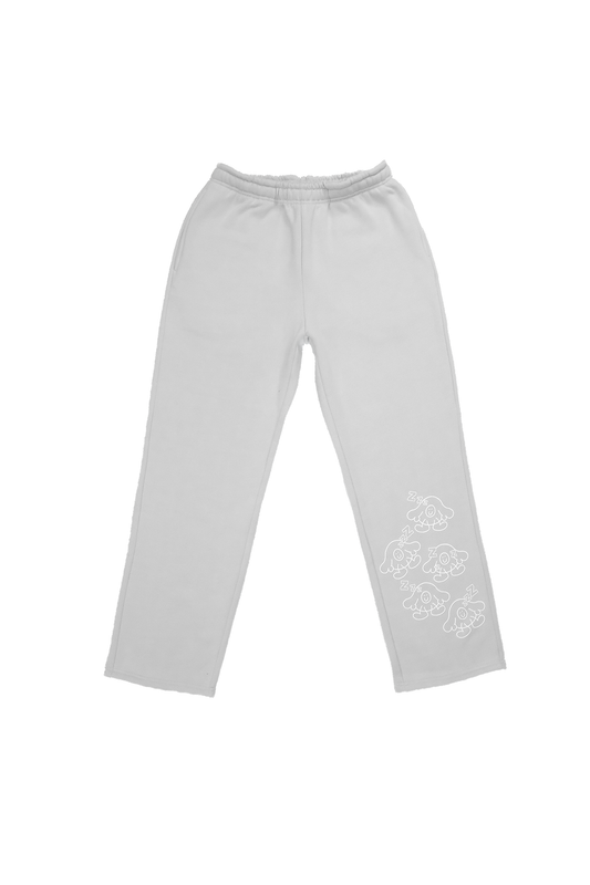 NEVERBEENZZZ PANTS (GREY)